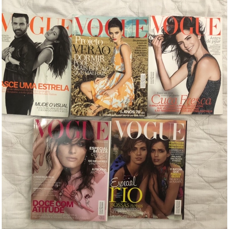 revistas vogue #3 | Shopee Brasil