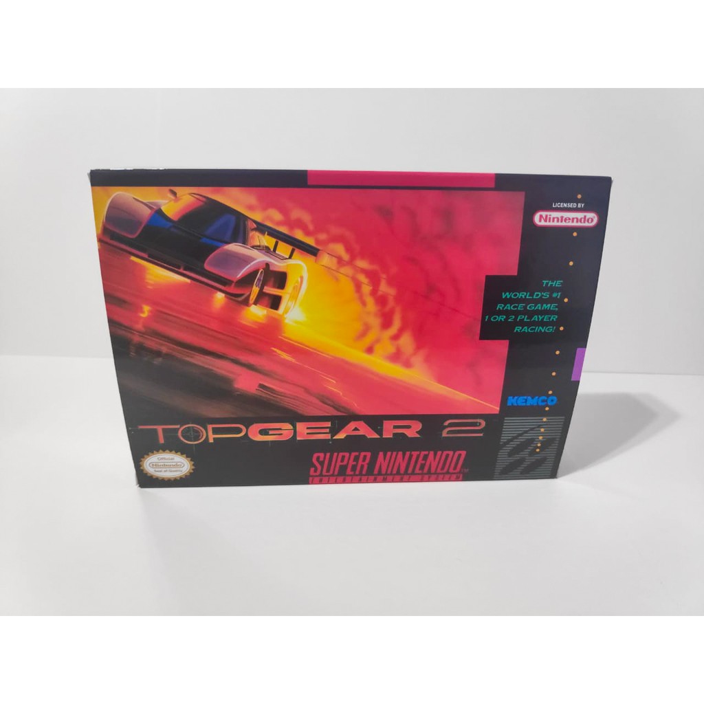 Top Gear 2 com caixa e mini manual/poster lacrado | Shopee Brasil