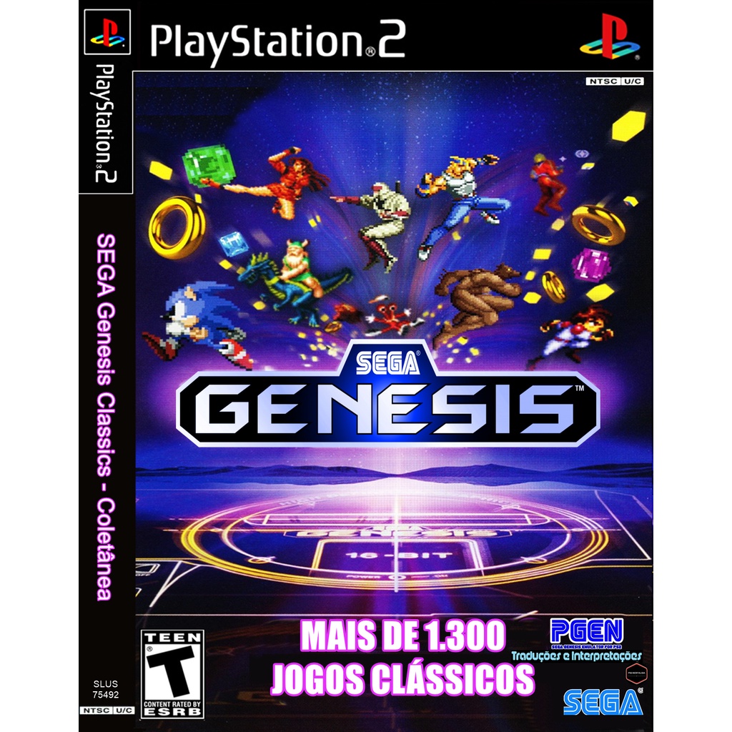 Sega genesis clearance ps2