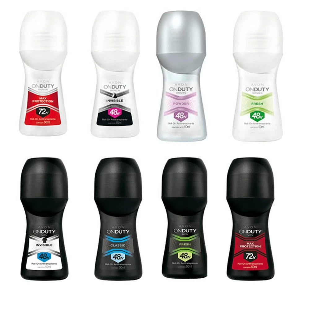 Kit Roll-on Avon OnDuty Feminino
