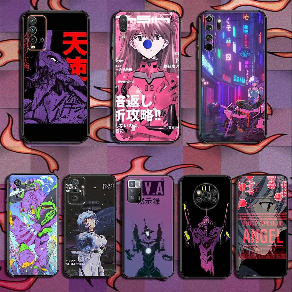 Capa De Celular Estampa Evangelion Para Redmi Note 10S/10/10X/8/8T Pro/YJ85