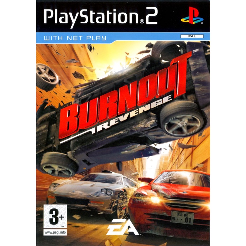 JOGO PS2 BURNOUT REVENGE - USADO