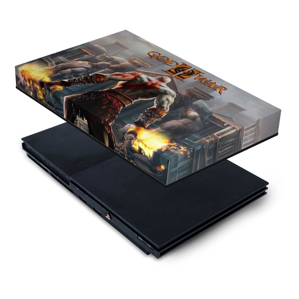 Capa PS2 Slim Anti Poeira - God Of War 2 II