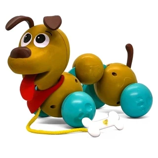 Cachorrinho De Puxar Elkao Quer Passear Elka Brinquedos
