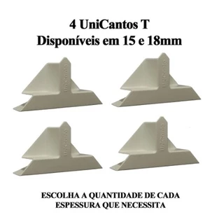 Unicanto Gabarito T Kit Com 4 Dispositivos de Montagem.