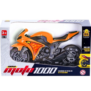 Moto Raging Corrida Infantil - Bs Toys