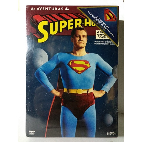 DVD Box As Aventuras do Super-Homem - 1ª Temporada Completa - Novo ...