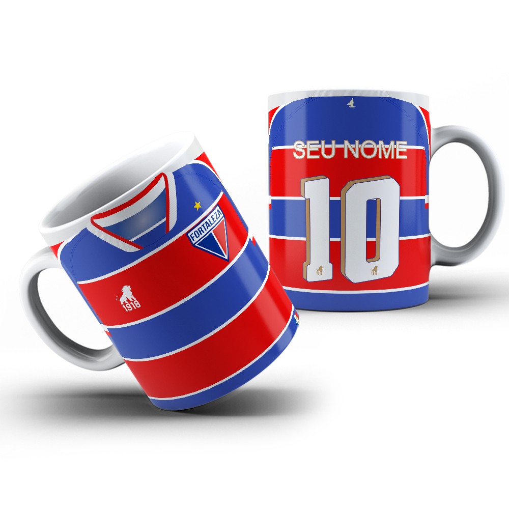 Caneca Personalizada Fortaleza com Nome | Shopee Brasil