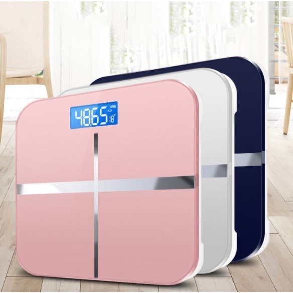 Balança Corporal Digital Eletrônica Sala Scale 180 KG Colorida | Shopee ...