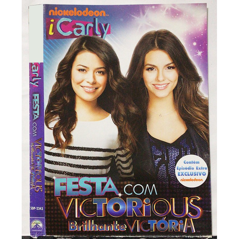 DVD Nickelodeon I Carly - Festa com Victorious - Brilhante Victória.