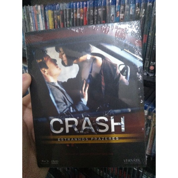 Bluray CRASH ESTRANHOS PRAZERES Edição Definitiva Limitada com 1