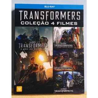 Blu-ray Transformers Coleção com 4 Filmes - Original Seminovo