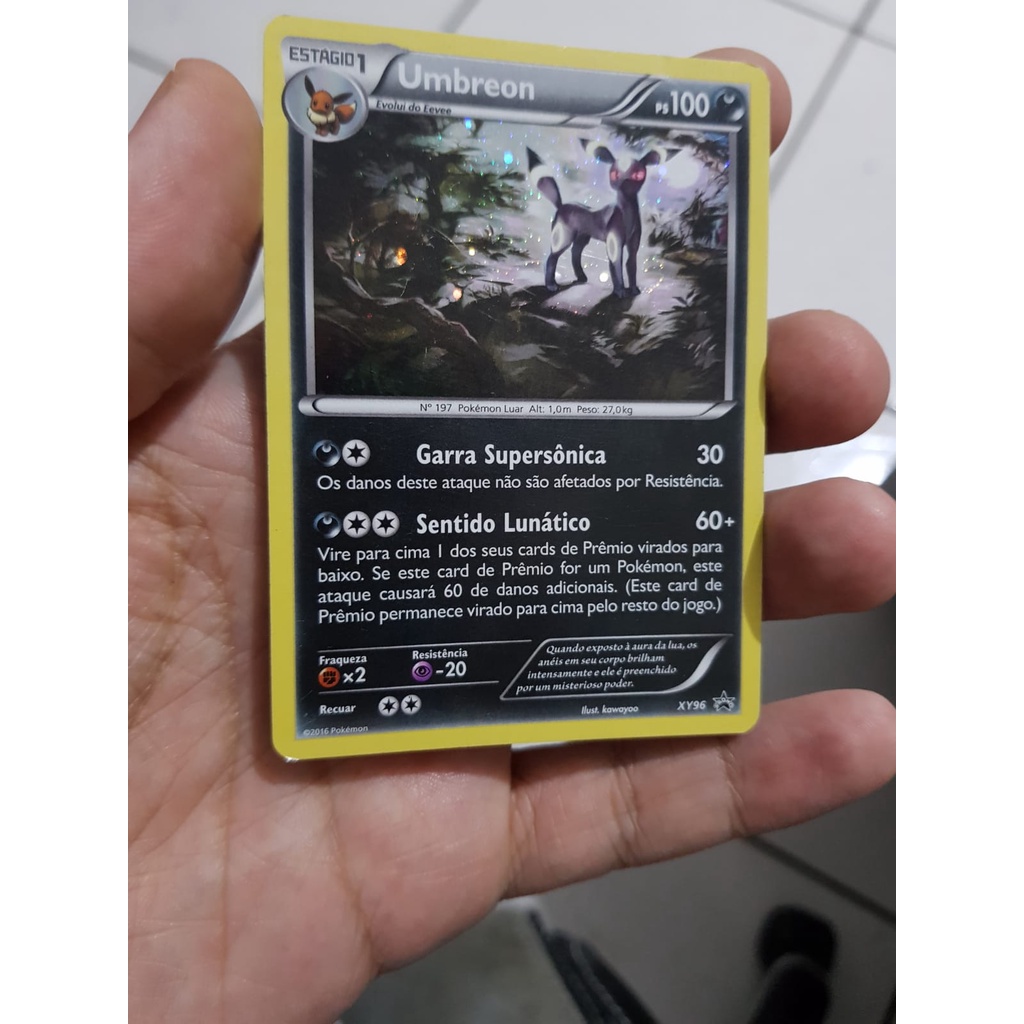 Carta Pokémon em Metal Umbreon, Promoçoes