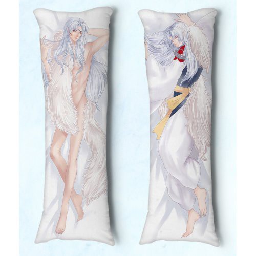 Travesseiro De Abraçar Body Pillow Dakimakura Tam 90x30 Anime Inuyasha Sesshoumaru Shopee Brasil 9593