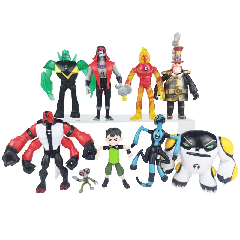 New Disney Ben 10 Action Figures High Quality Pvc Model Toy Protector Of Earth Family Brinquedos Toys For Kids