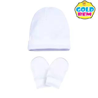 Kit de touca e luvinhas