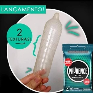 Camisinha Preservativo Prudence Extra Texturizado