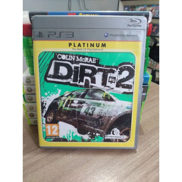 Dirt 2 Ps3 Mídia Física Play 3 Jogos Ps3, Jogo de Videogame Sony Usado  91931424