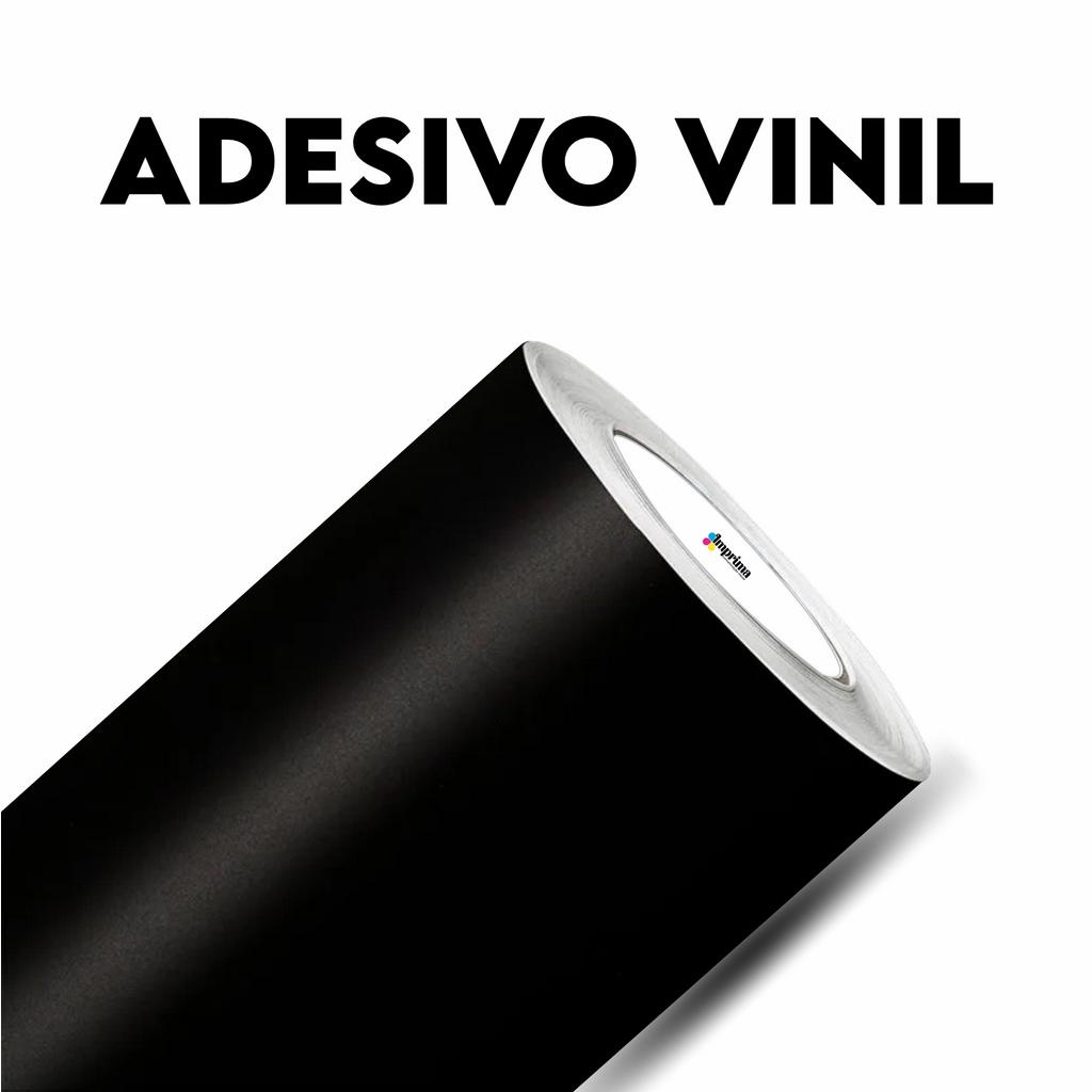 Rolo Vinil Refletivo Grau Comercial Preto 2 M X 1,24 M