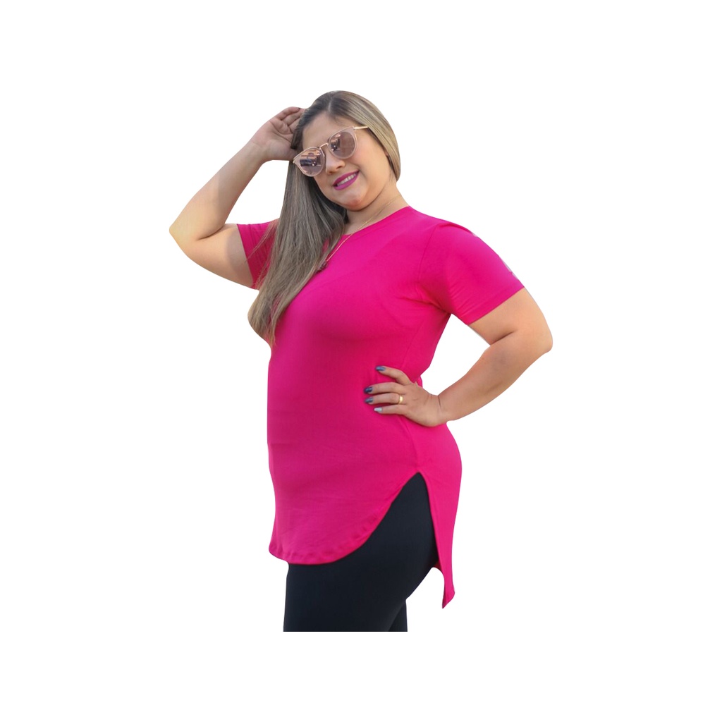 Camisetas compridas para clearance usar com legging