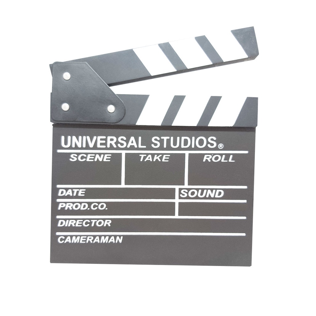 Clap de Cinema -Oi-FRIS Acrylique Film Clapper Hollywood, 30X24