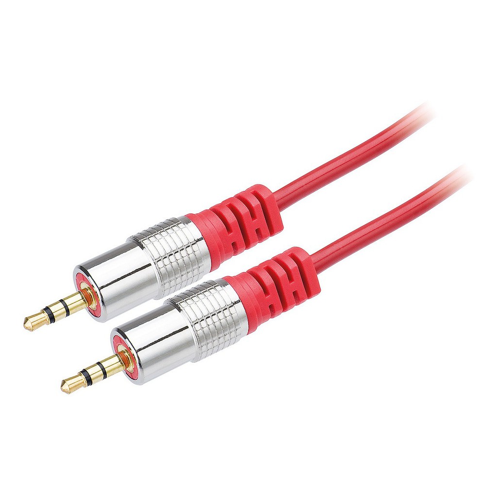 Cabo P2 X P2 St Gold Fitz 1,8 Metros Vermelho | Shopee Brasil