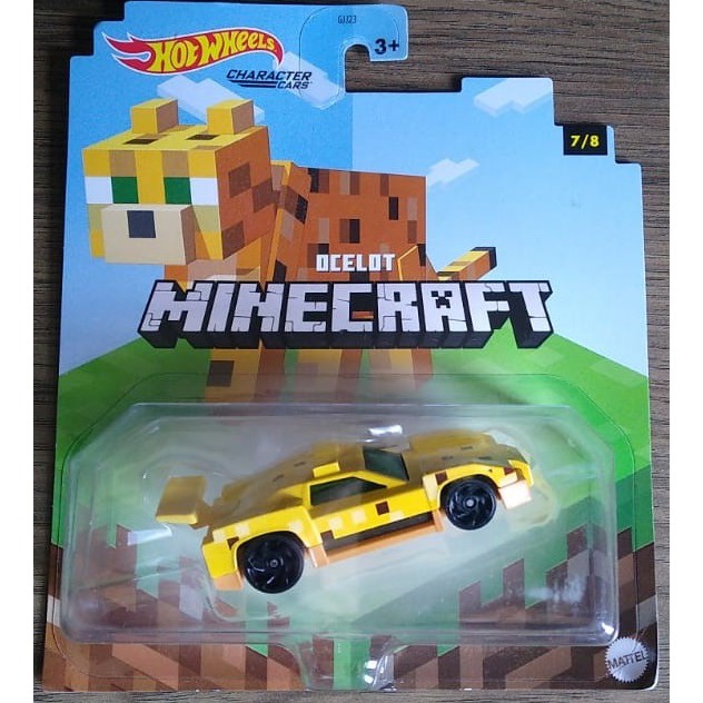 Carro Hot Wheels Minecraft Ocelot Mattel - Papellotti