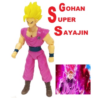 boneco Dragon Ball Z ARTICULADOS goku.frezza.super sayajins 15 a 17 cm