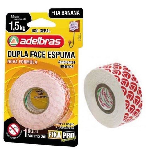 Dupla Face Espuma Extra Forte