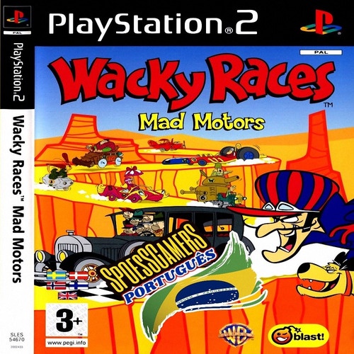 PS2]Wacky Races mad Motors(corrida maluca), Senhor dos Jogos