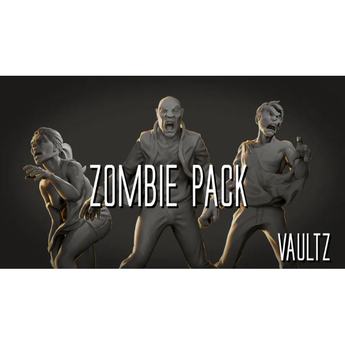 Miniatura para RPG “PACKS DE ZUMBI” PARA ZOMBICIDE