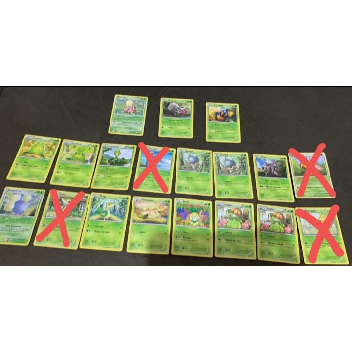 Cacturne (carta rara do tipo Grama/Planta) - Pokémon TCG Cards (original em  português)