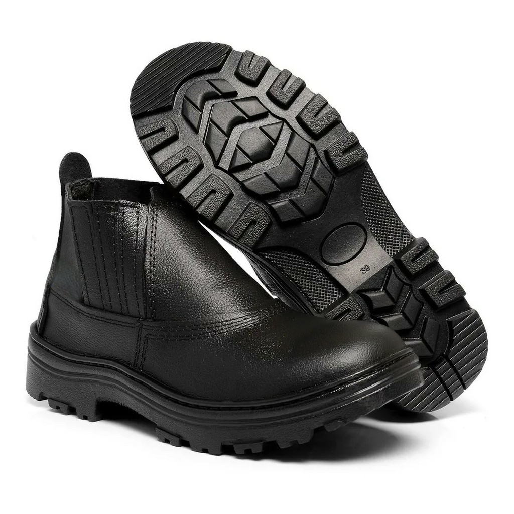 Botina Seguran Bota ServiÃ§o Botina De Segurança Sem Bico