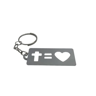 100 Chaveiro Cruz é Amor / Amor de Cristo / Foi por Amor