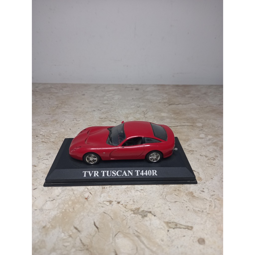 Voiture Collection 1/43 TVR Tuscan T440R 2003 - Modèle Métal IXO, Socle Vitrine Inclus - 7