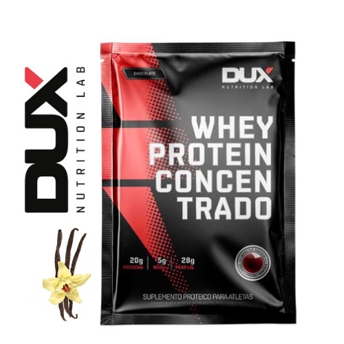 Dux Sache Baunilha – Whey Protein Dux Sache – Todos Sabores (Valor Unitario)