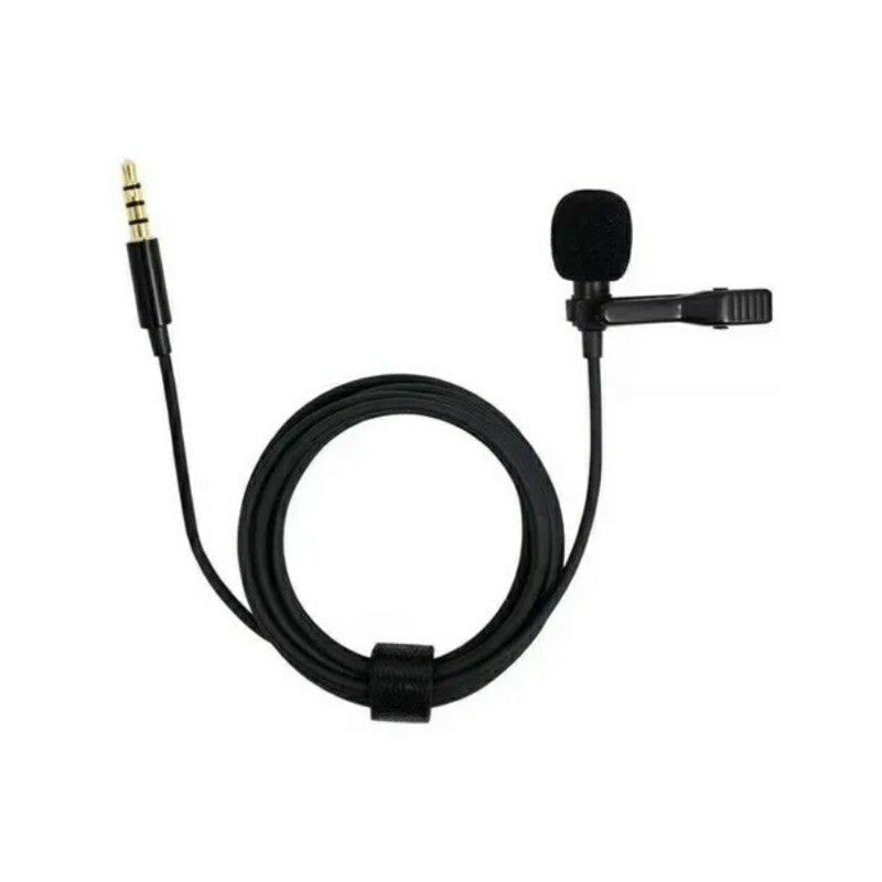 Microfone De Lapela Para Celular P2 Profissional Stereo Jh043