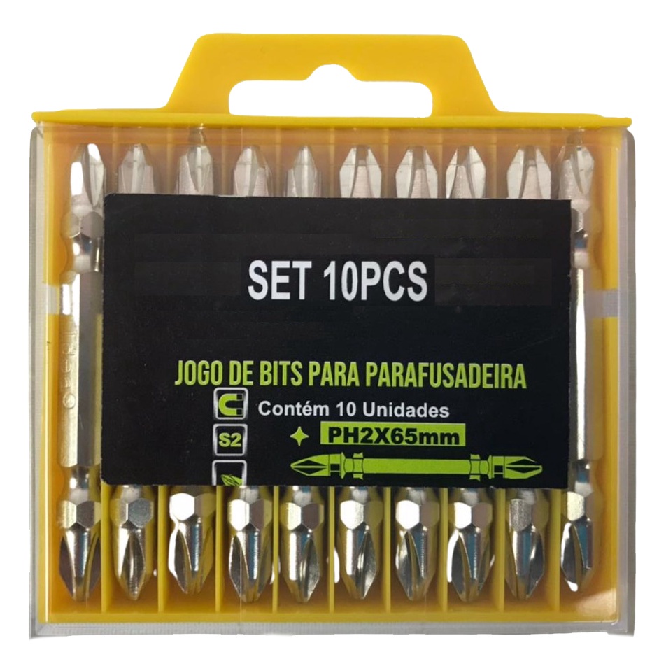 Kit Bits Ponteira Longa Parafusadeira E Furadeira (kit10pc) | Shopee Brasil