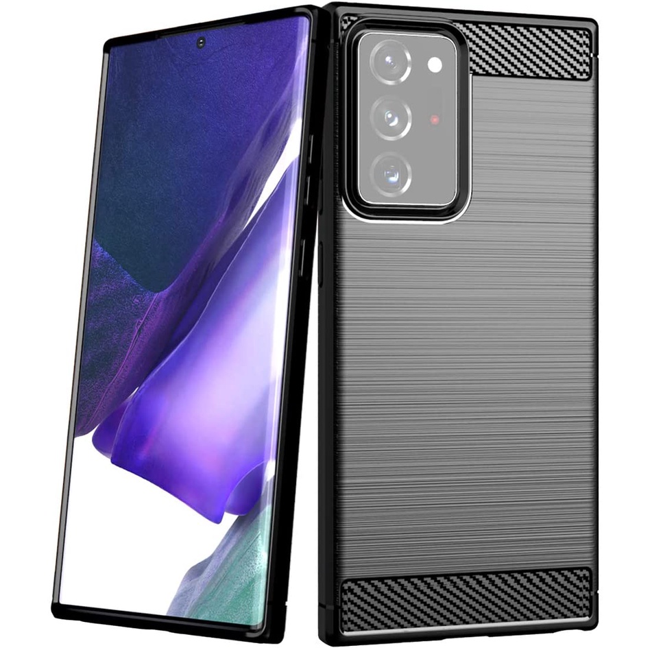 Capa Para Samsung Galaxy Note 20 Ultra (Tela 6.9) Carbon Fiber Leve ...