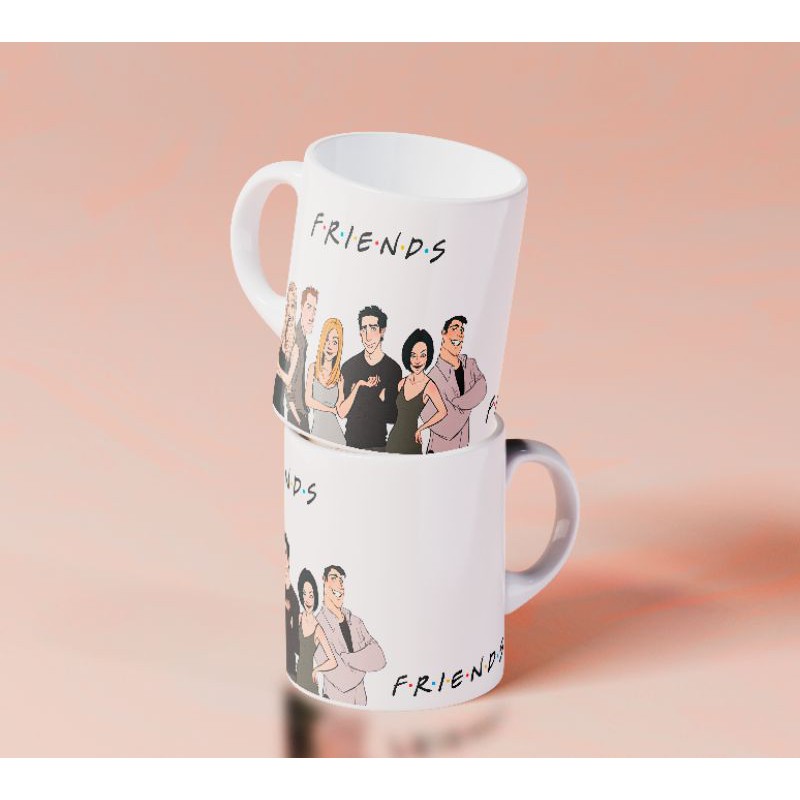 CANECA PRESENTE PARA AMIGO DA SÉRIE FRIENDS PERSONALIZADO