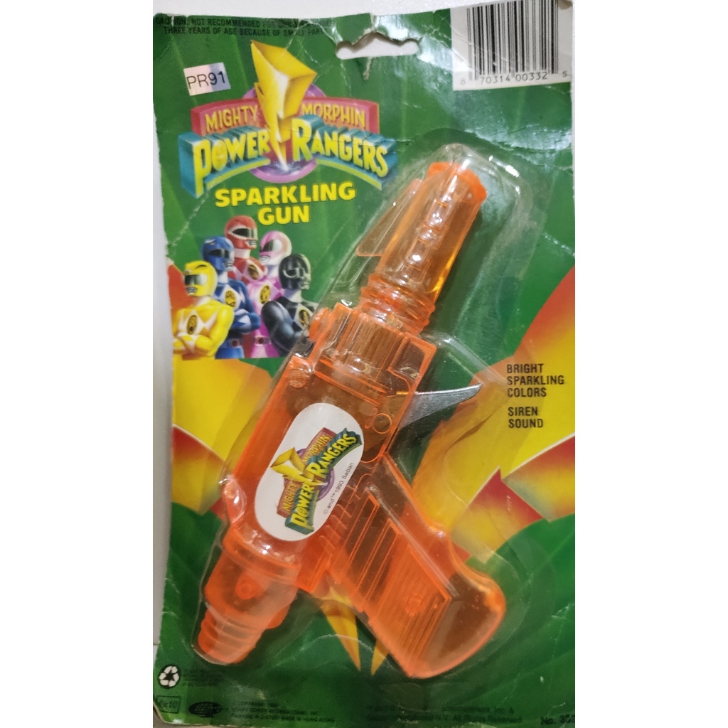 Power Rangers Sparkling Gun Henry Gordy 1993 Pr91 | Shopee Brasil