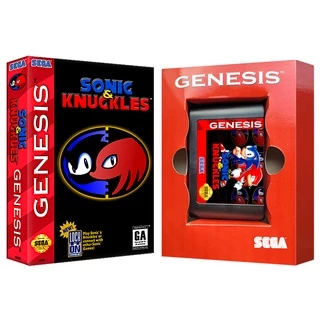 Cartucho Sonic e Knucles com Caixa e Berço