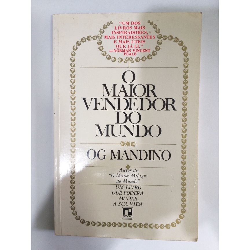 Livro *** O Maior Vendedor do