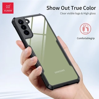 Para Samsung Galaxy S21 FE Case XUNDD Airbags À Prova De Choque Capa Traseira Protetora Transparente