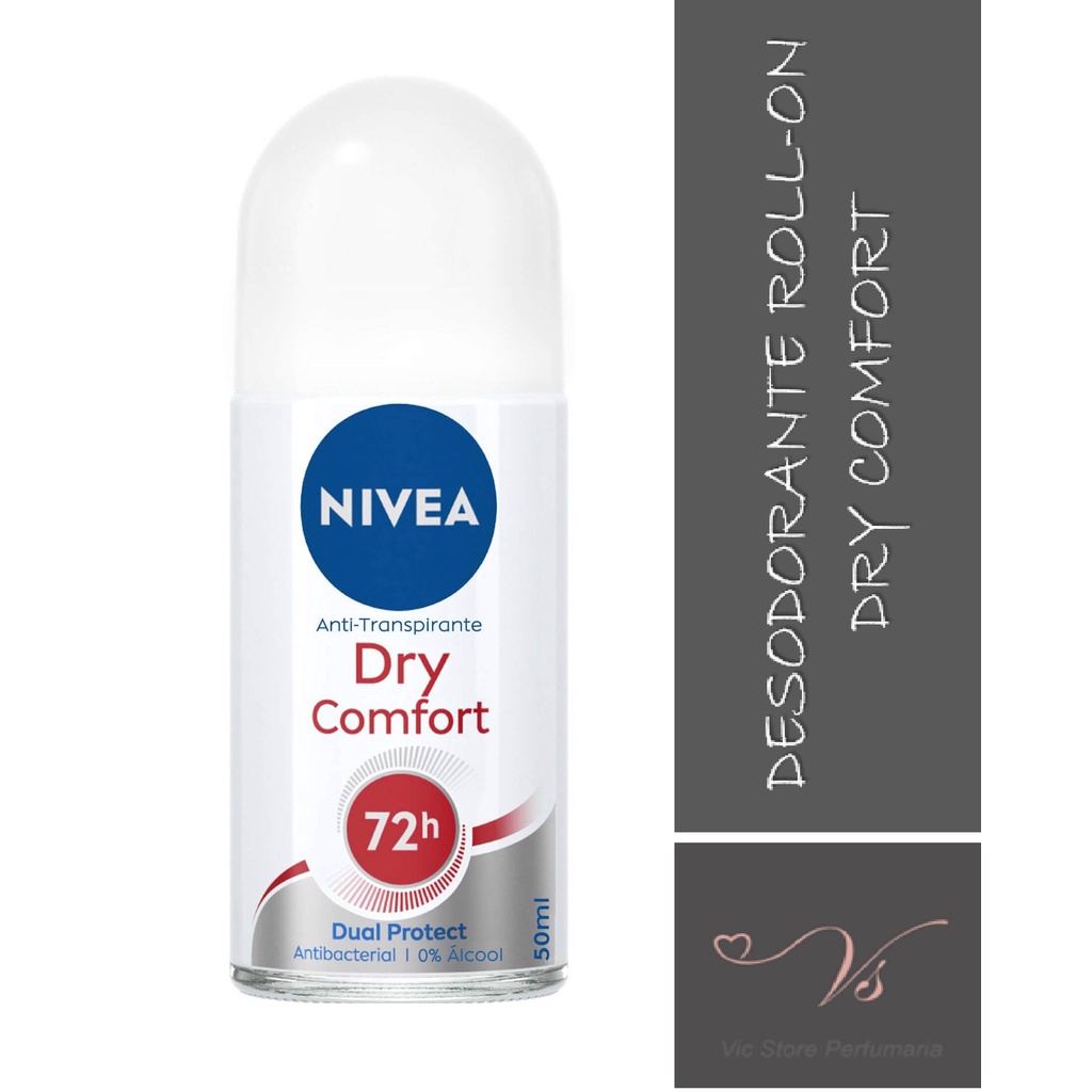 Desodorante Antitranspirante Roll-On Nivea Dry Comfort 72H 50ml