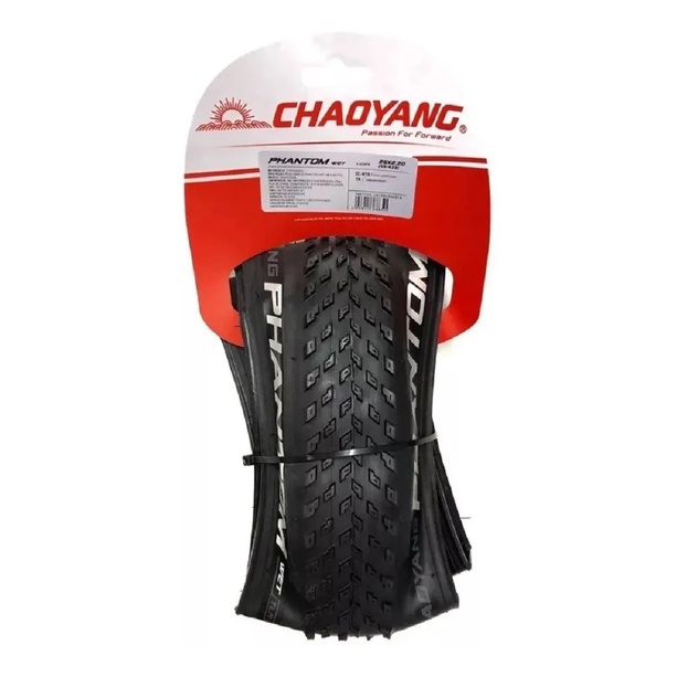 Pneu Bike Mtb Chaoyang Phantom Wet Aro 29 X 2.20 2c Tubeless Kevlar Sem Arame