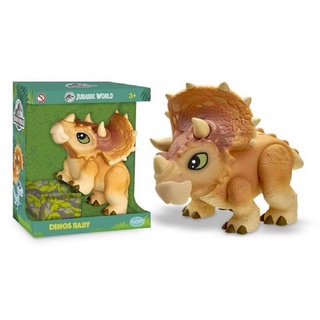 Dinossauro Triceratops Dinos Baby Jurassic World Pupee