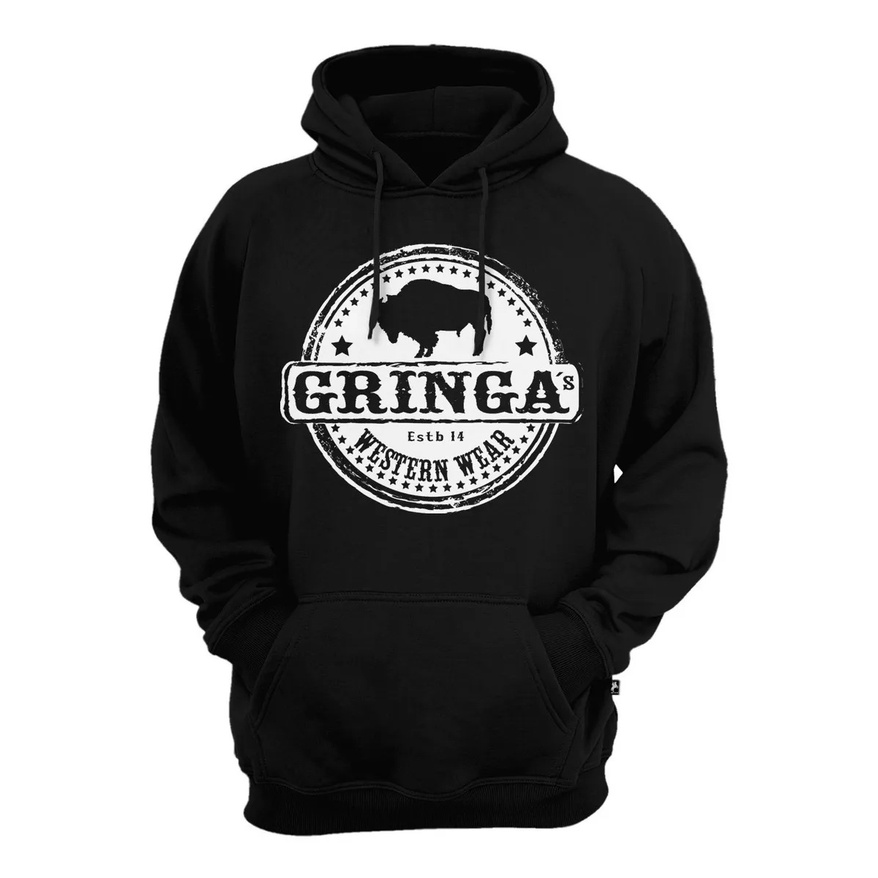 Blusa de Frio Moletom Gringa Country Plus Size Masculina Masculino