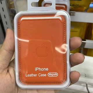 Capa para iPhone 15 Pro Max - Com MagSafe - Inclui carteira - Naranja