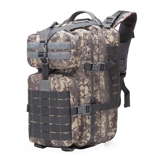 Mochila 50 Litros / 40 L Tática Camping Militar Resistente (NÃO VEM COM A  BANDEIRA)